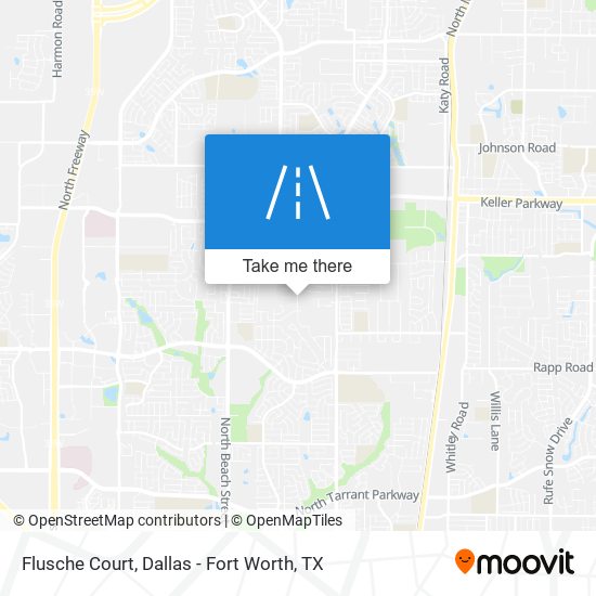 Flusche Court map