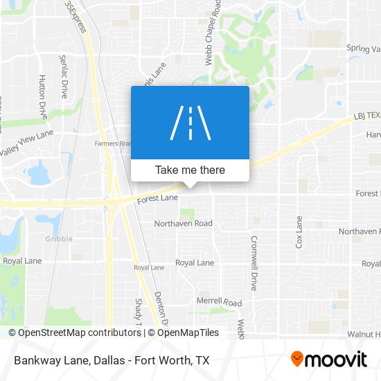 Bankway Lane map