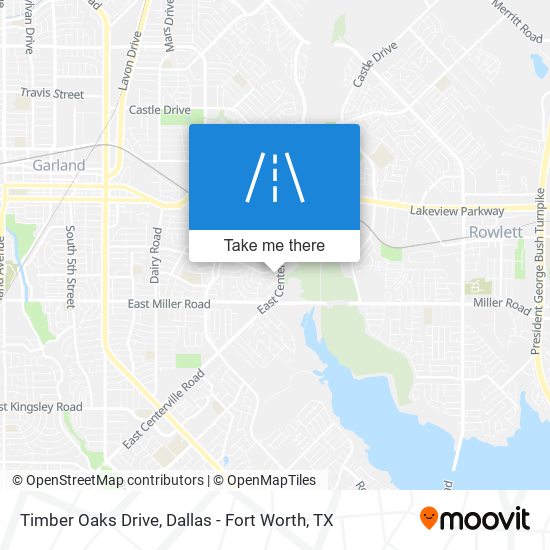 Timber Oaks Drive map