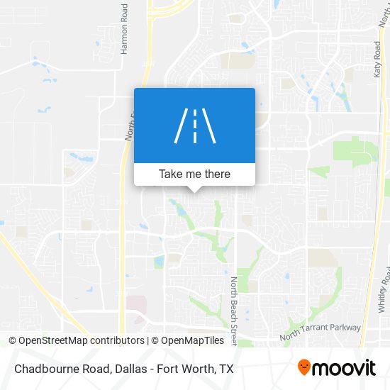 Chadbourne Road map