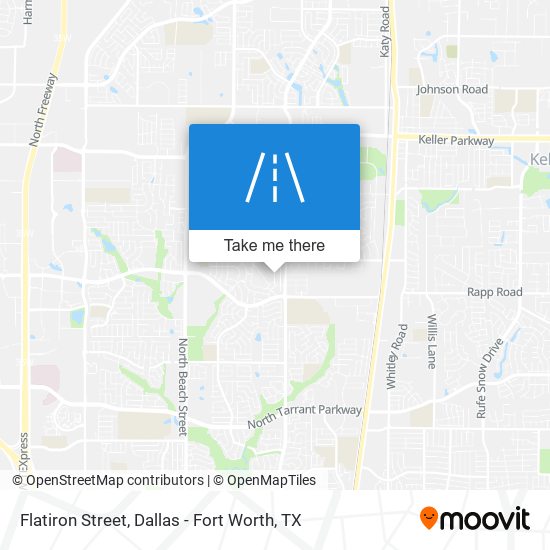 Flatiron Street map