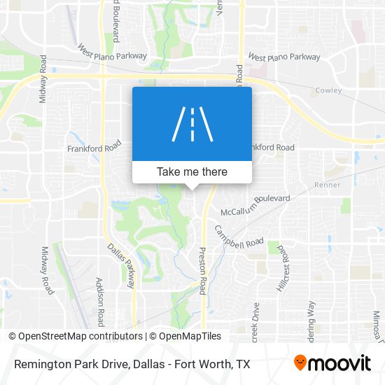 Mapa de Remington Park Drive