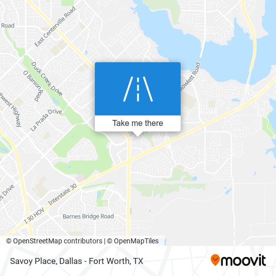 Mapa de Savoy Place