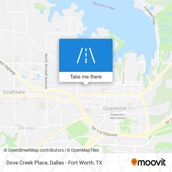 Dove Creek Place map