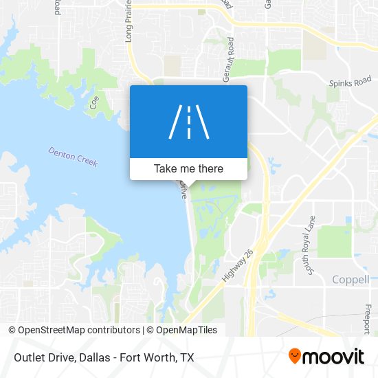 Mapa de Outlet Drive