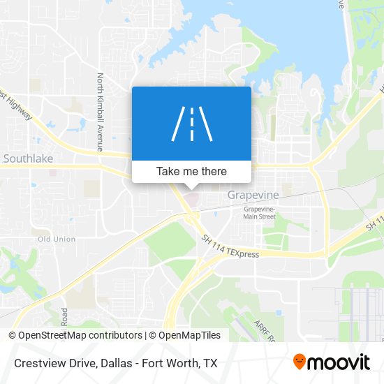 Mapa de Crestview Drive