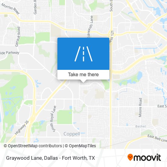 Graywood Lane map