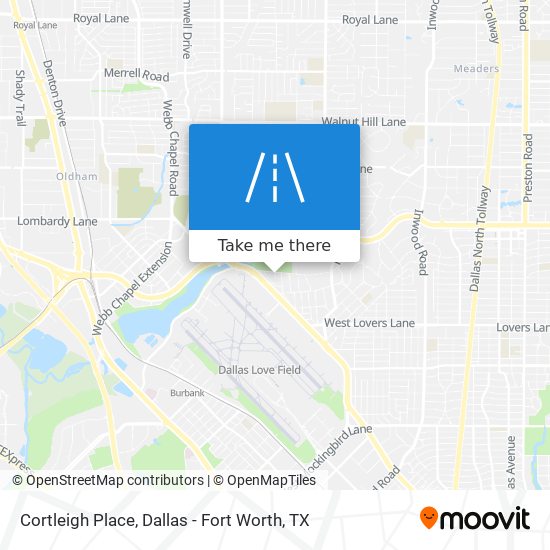 Mapa de Cortleigh Place