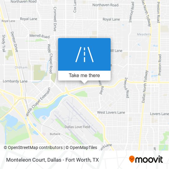 Monteleon Court map