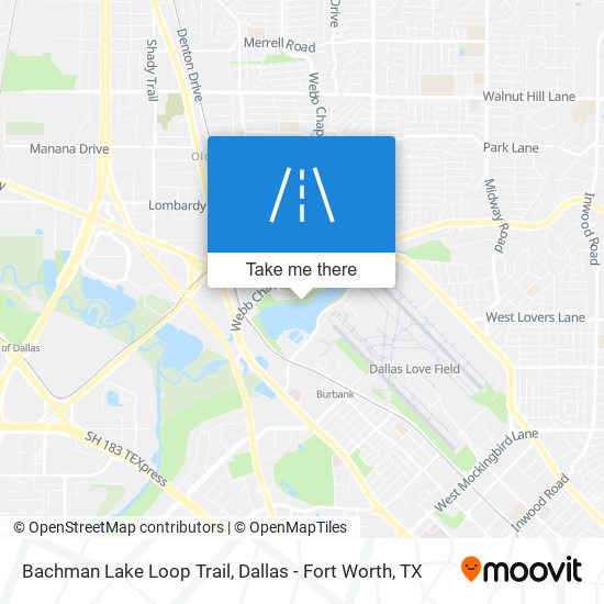 Bachman Lake Loop Trail map