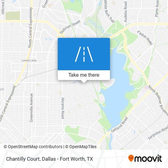Mapa de Chantilly Court
