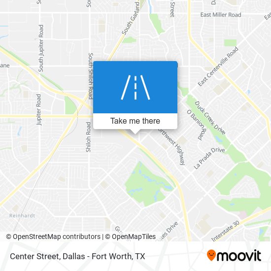 Center Street map