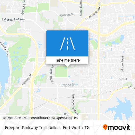 Freeport Parkway Trail map