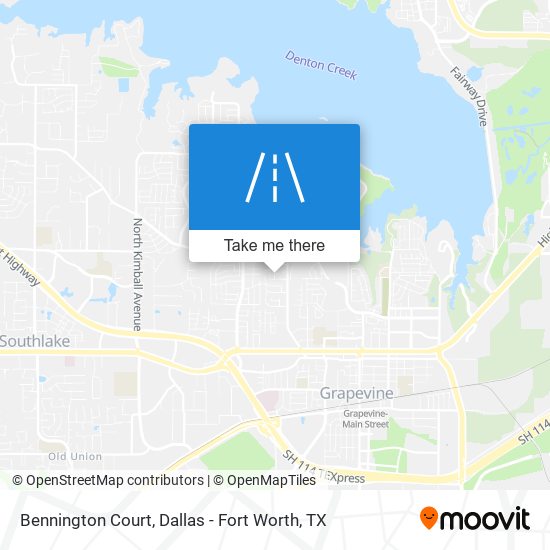 Bennington Court map