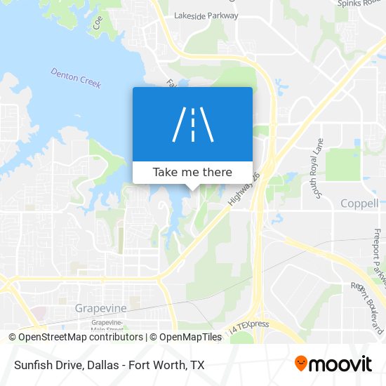 Sunfish Drive map