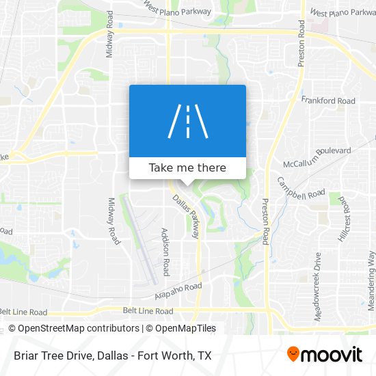 Mapa de Briar Tree Drive