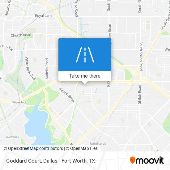 Goddard Court map