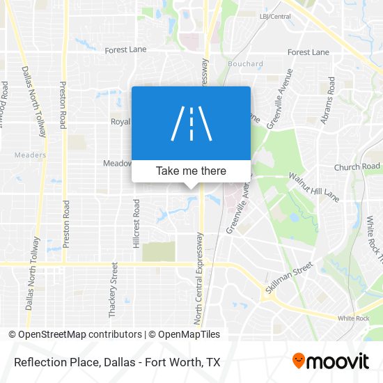 Reflection Place map