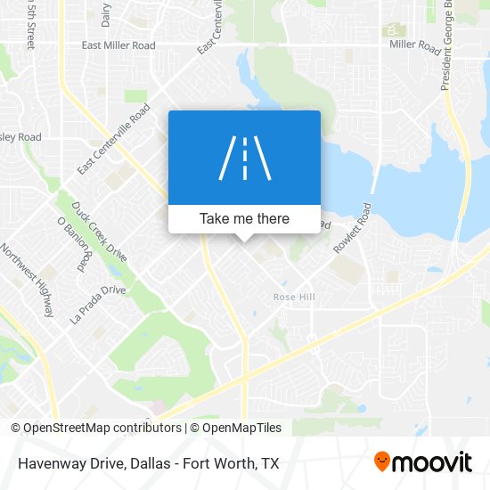 Havenway Drive map