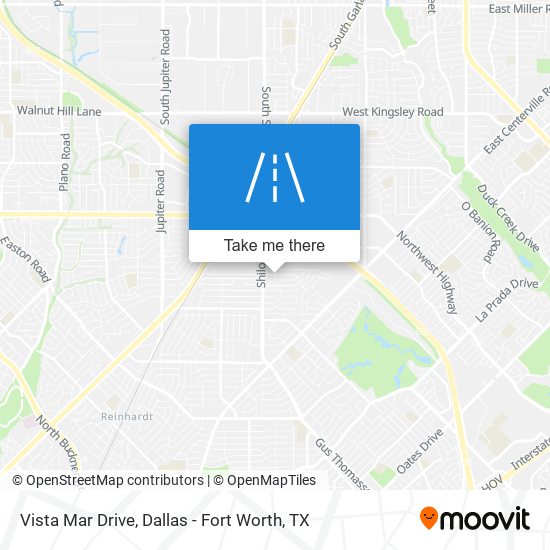 Vista Mar Drive map
