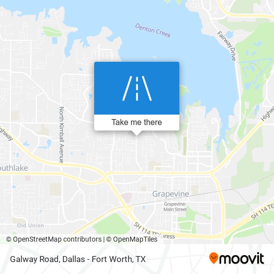 Galway Road map
