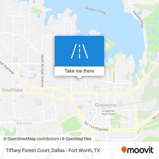 Tiffany Forest Court map