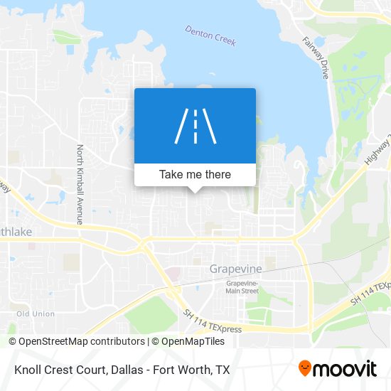 Mapa de Knoll Crest Court