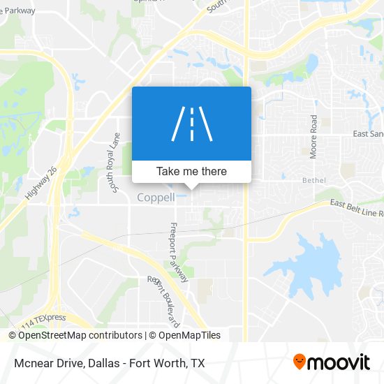 Mcnear Drive map