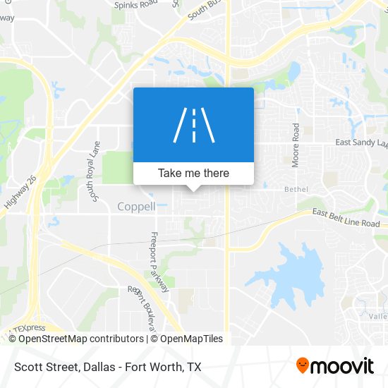 Mapa de Scott Street