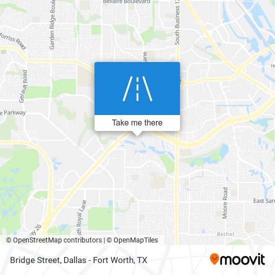 Mapa de Bridge Street
