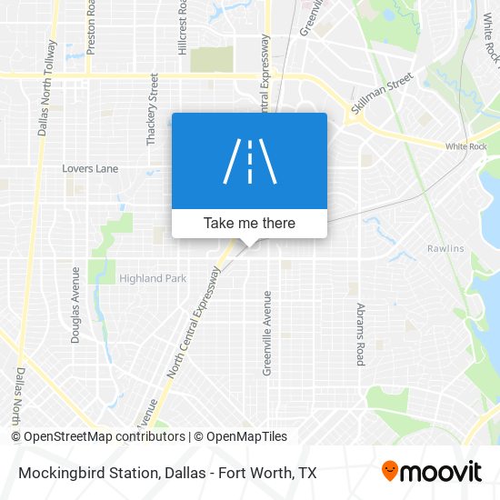 Mockingbird Station map