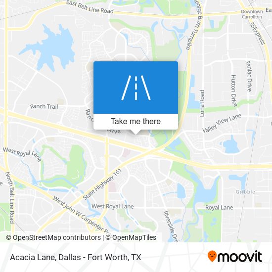Mapa de Acacia Lane