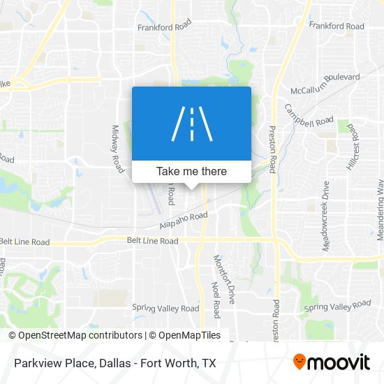 Mapa de Parkview Place