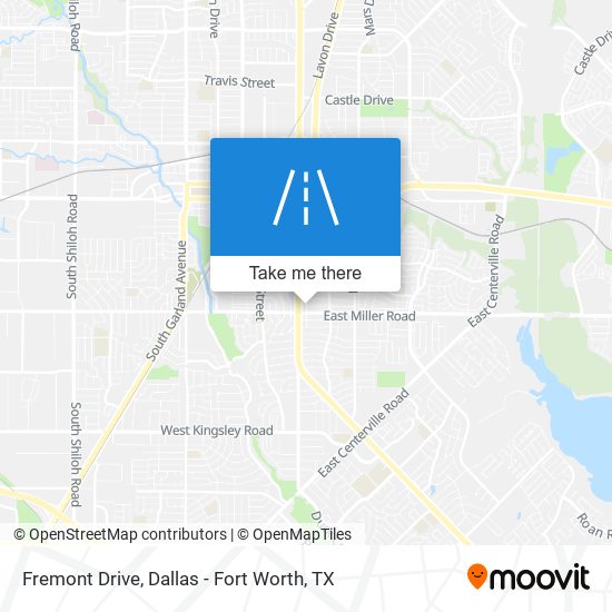 Mapa de Fremont Drive