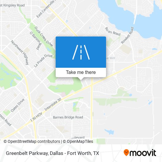 Greenbelt Parkway map