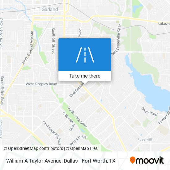 Mapa de William A Taylor Avenue