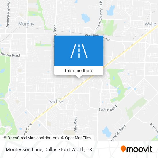 Mapa de Montessori Lane