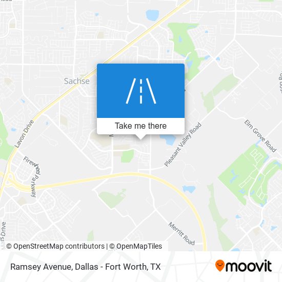 Mapa de Ramsey Avenue