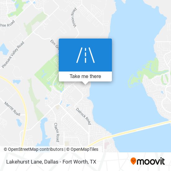 Lakehurst Lane map