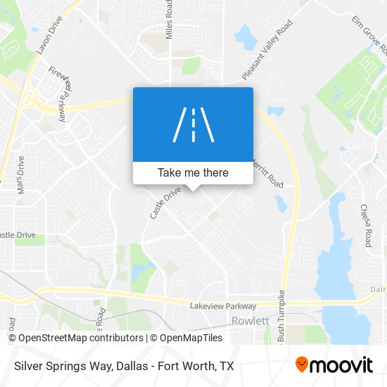 Mapa de Silver Springs Way