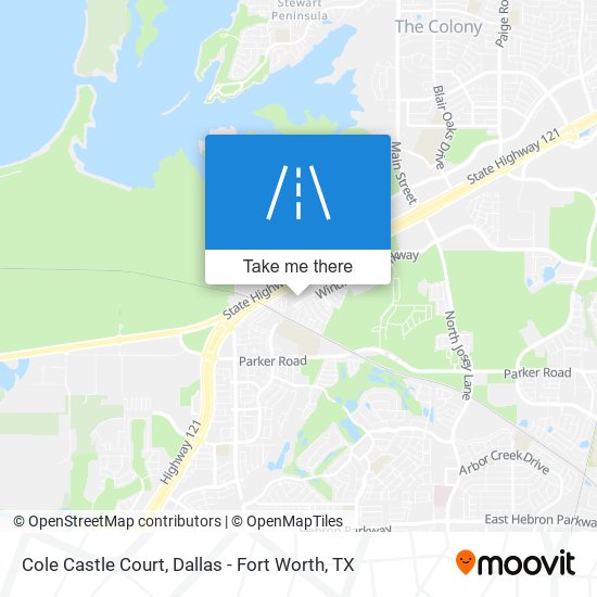 Cole Castle Court map