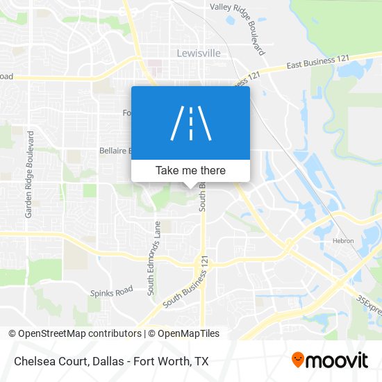 Chelsea Court map