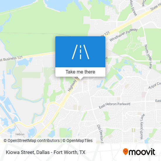 Mapa de Kiowa Street
