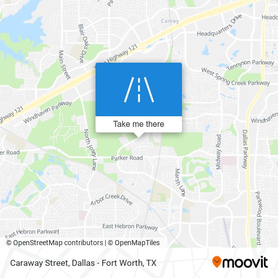 Caraway Street map
