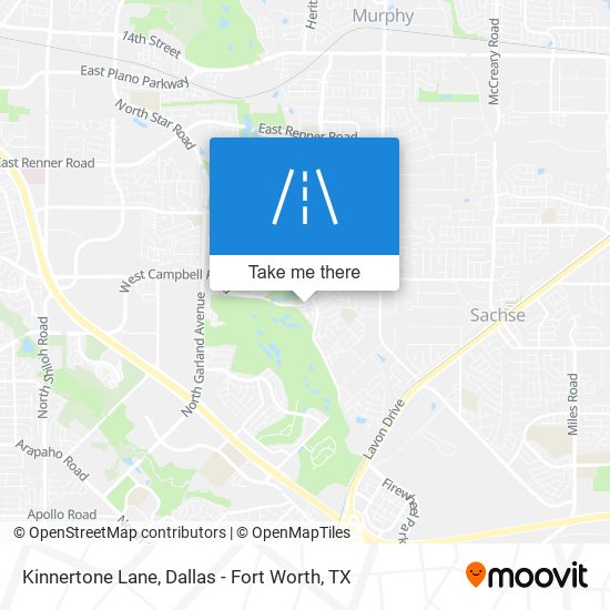 Kinnertone Lane map
