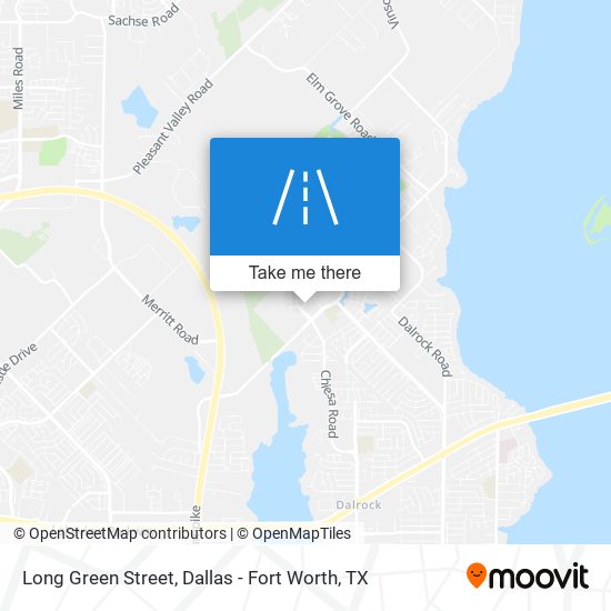 Long Green Street map