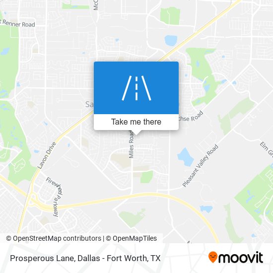 Prosperous Lane map