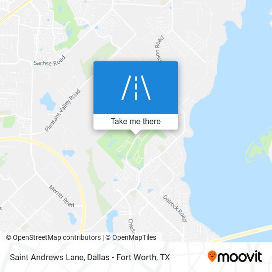 Mapa de Saint Andrews Lane