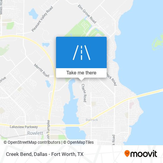 Creek Bend map