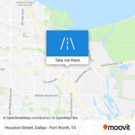 Mapa de Houston Street